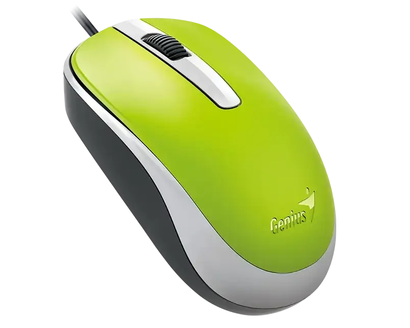 GENIUS DX-120 USB Optical zeleni miš - Slika 3