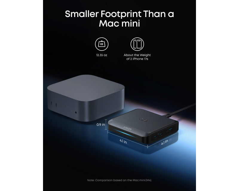 ANKER Prime baza za punjenje, 26750mAh, 150W, crna - Slika 2