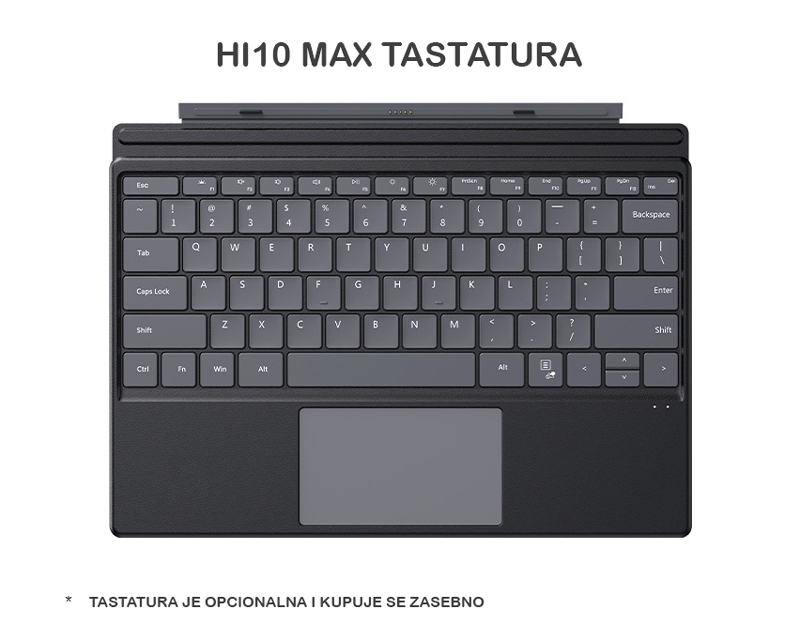 CHUWI Hi10 Max 12.9 inča (Intel N150, 12GB, 512GB SSD, Win 11 Home) tablet - Slika 2
