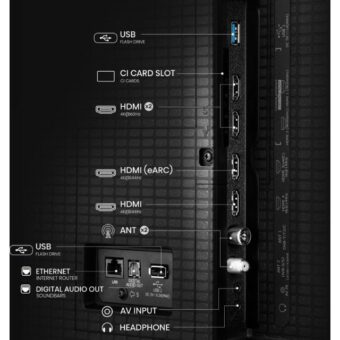 HISENSE 75 inča 75E8Q Mini-LED 4K UHD Smart TV