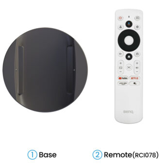 BENQ GV50 portabl Smart Laser Full HD 10000:1 WiFi projektor