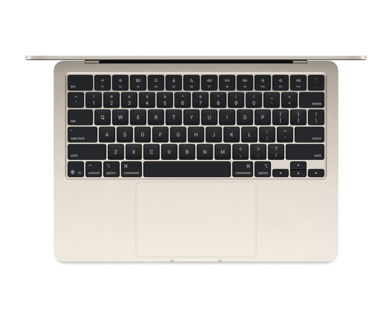 APPLE MacBook Air 13.6 inch M5 10-core CPU 8-core GPU 16GB 512GB SSD Starlight (MDHA4) - Slika 3