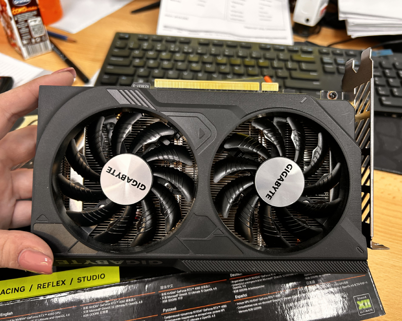 GIGABYTE nVidia GeForce RTX 5060 WINDFORCE 8GB 128bit GV-N5060WF2-8GD rev. 1.0 outlet - Slika 2