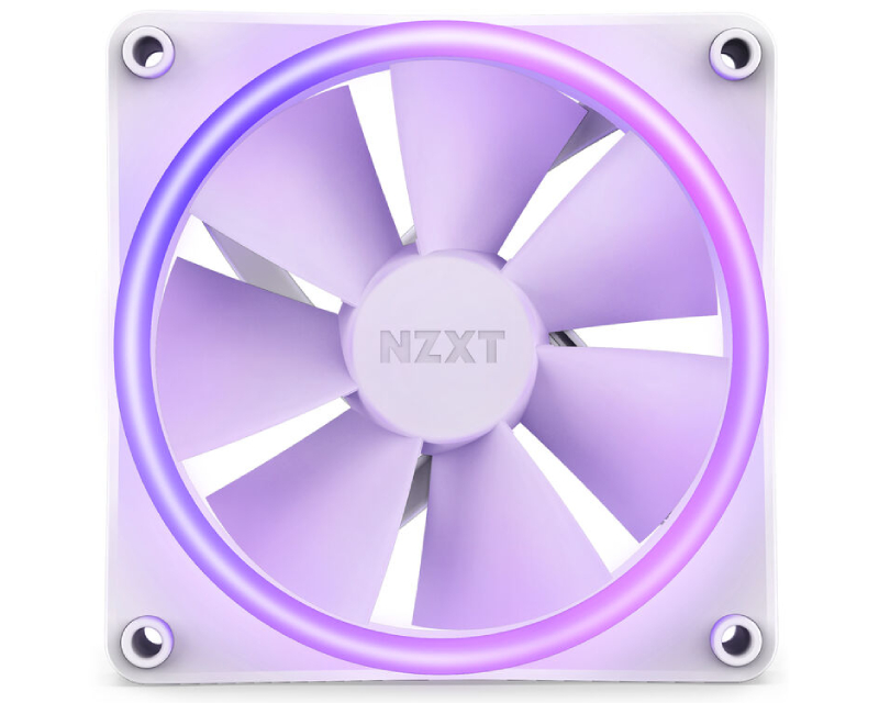 NZXT F120 RGB Duo 120mm ventilator beli (RF-D12SF-W1) - Slika 3