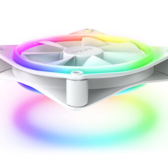 NZXT F120 RGB Duo 120mm ventilator beli (RF-D12SF-W1)