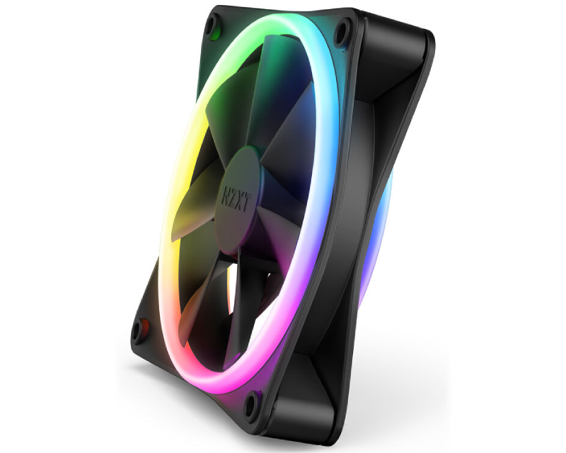 NZXT F120 RGB Duo 120mm ventilator crni (RF-D12SF-B1) - Slika 3