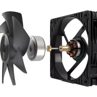 ASUS PROART PF120 FAN PWM BLACK ventilator crni