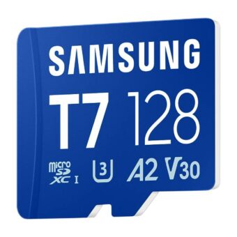 SAMSUNG T7 Memorijska kartica microSDXC UHS-I U3 V30 A2 128GB MB-MB128T