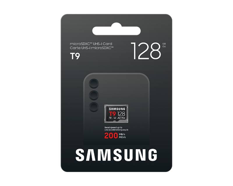 SAMSUNG T9 Memorijska kartica microSDXC UHS-I U3 V30 A2 128GB MB-MH128T - Slika 3