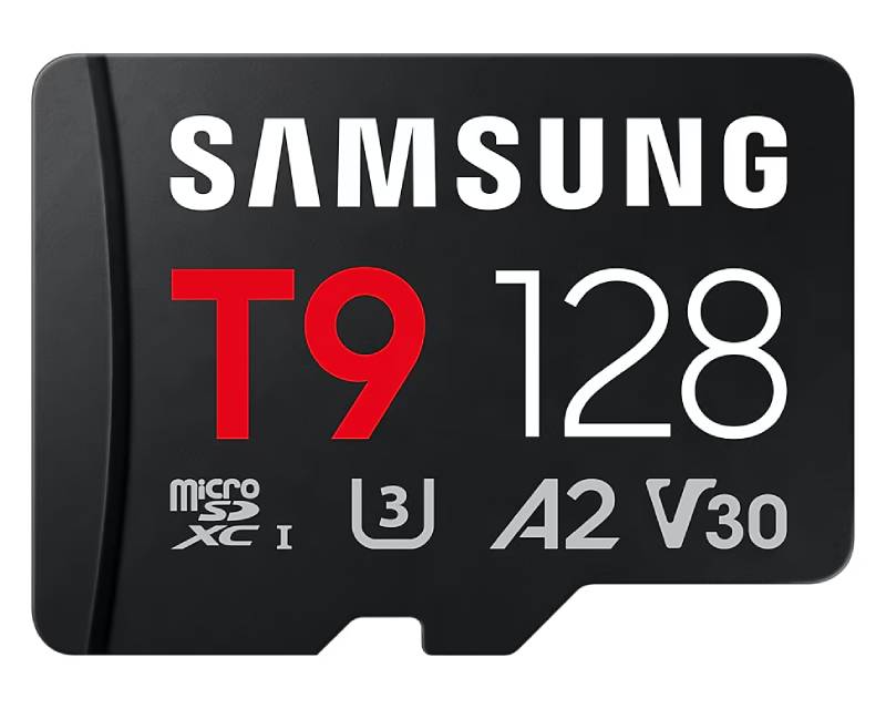 SAMSUNG T9 Memorijska kartica microSDXC UHS-I U3 V30 A2 128GB MB-MH128T