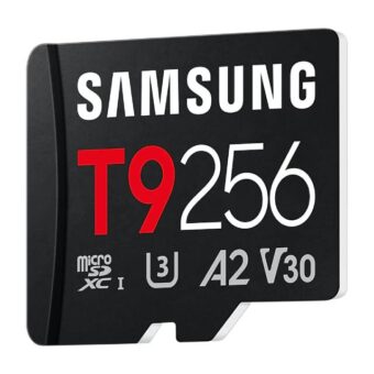 SAMSUNG T9 Memorijska kartica microSDXC UHS-I U3 V30 A2 256GB MB-MH256T