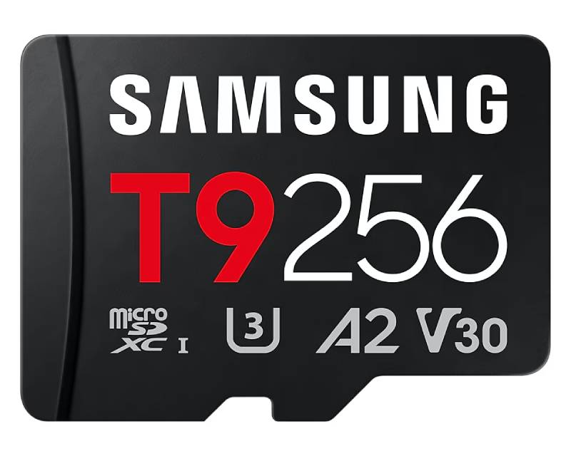 SAMSUNG T9 Memorijska kartica microSDXC UHS-I U3 V30 A2 256GB MB-MH256T - Slika 3
