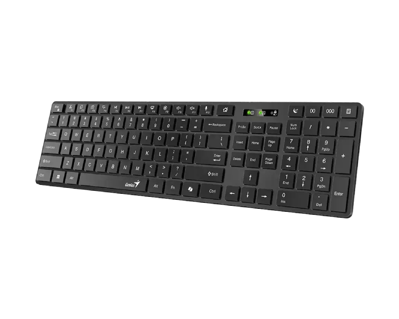 GENIUS SlimStar 7250BT, AI, crna YU wireless tastatura - Slika 3