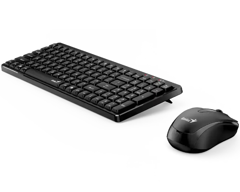 GENIUS LuxeMate Q8100 Wireless USB YU crna tastatura + miš - Slika 2