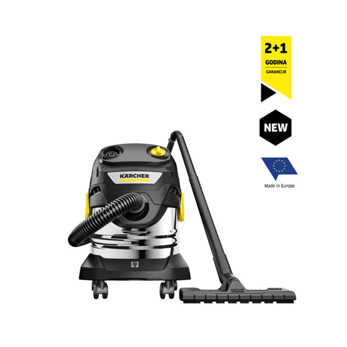 Usisivač Karcher WD4 SV-20/5/22+mlaznica Go!Further - Slika 3